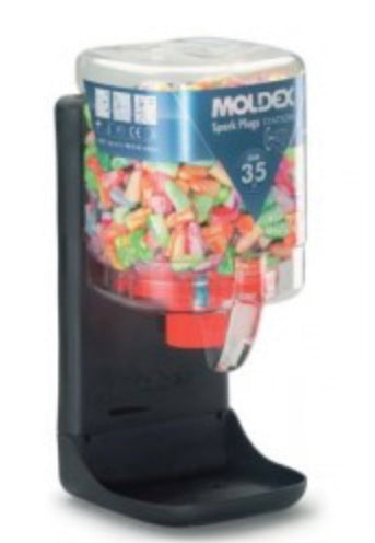 MOLDEX 'Spark Plugs' Disposable Earplugs Dispenser Stations with Earplugs 250pair