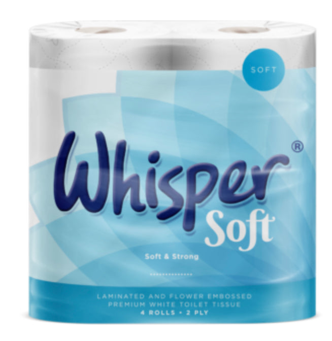 Whisper soft toilet roll (40 pack)