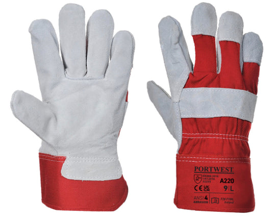 Premium Red Rigger glove