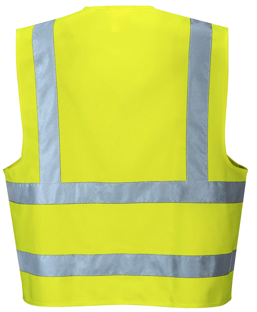 C470 Hi Vis Band and Brace Vest Yellow