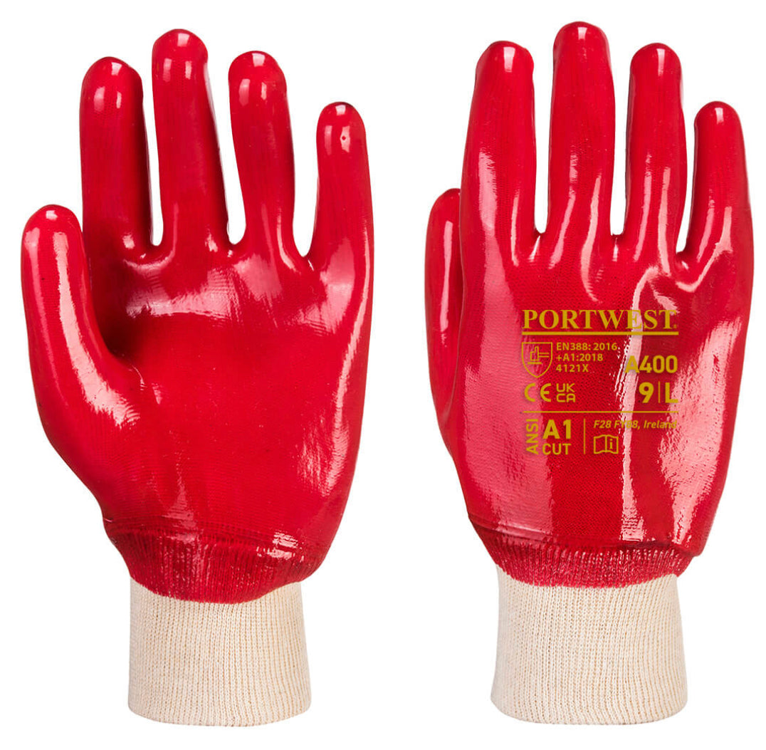 PVC Knitwrist Glove