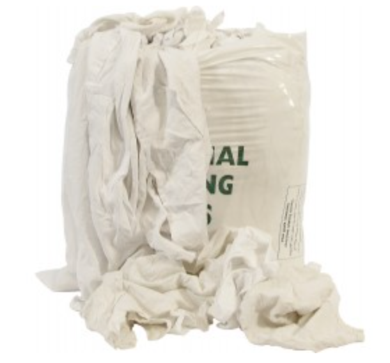 VC688 White industrial wipes 10kg